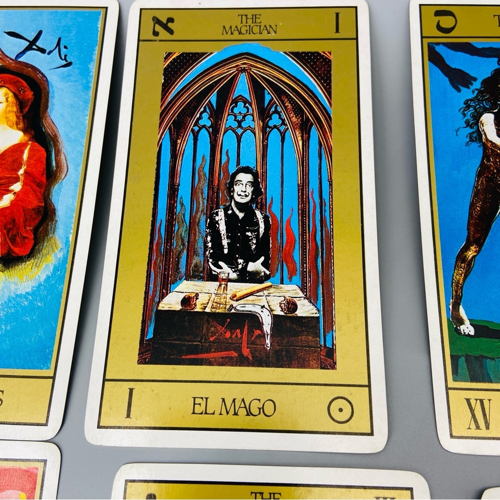 Salvador Dali Tarot Cards 1984 Universal Deck & Accompanying Book Rachel Pollack